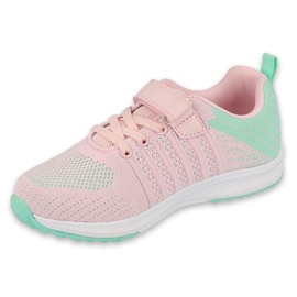 Zapatos befado niño 516Y138 rosado verde 1