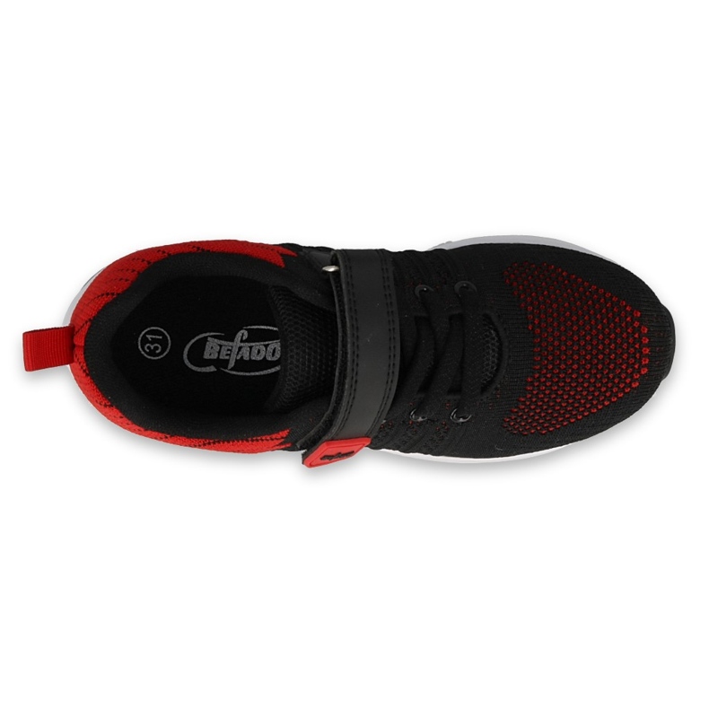 Zapatos befado niño 516Y134 negro rojo 1