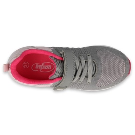 Zapatos befado niño 516Y137 rosado gris 3