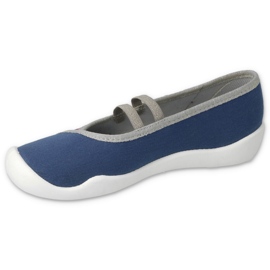 Zapatos befado niño 116Y303 azul marino rosado 1