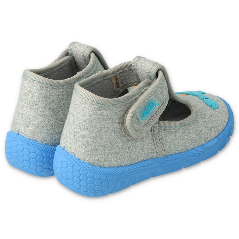 Zapatos befado niño 531P105 azul gris 2