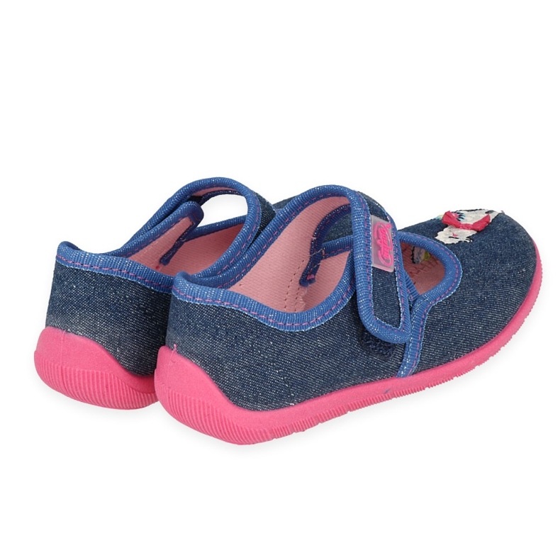 Zapatillas para niños de Befado con una aplicación 955x014 azul 2