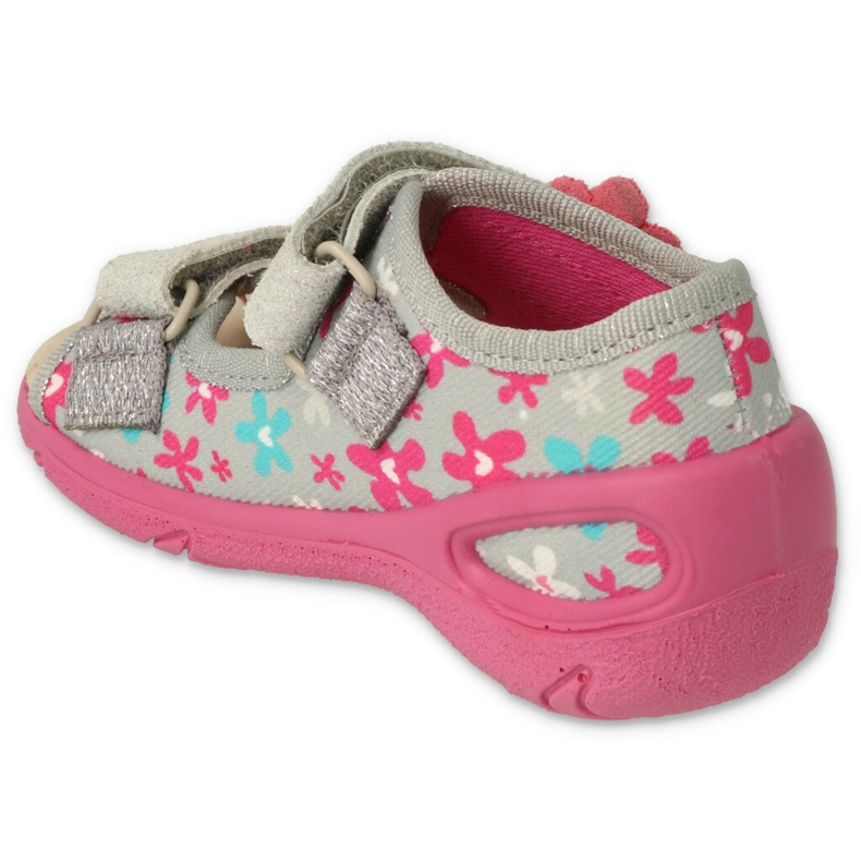 Zapatos befado niño pu 065P175 rosa gris 2