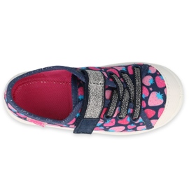 Zapatos befado niño 251X191 azul marino rosado gris 3