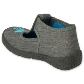 Zapatillas para niños de Befado 531p098 gris 2