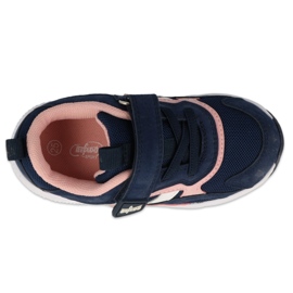 Zapatos befado niño 516X124 azul marino rosado 3