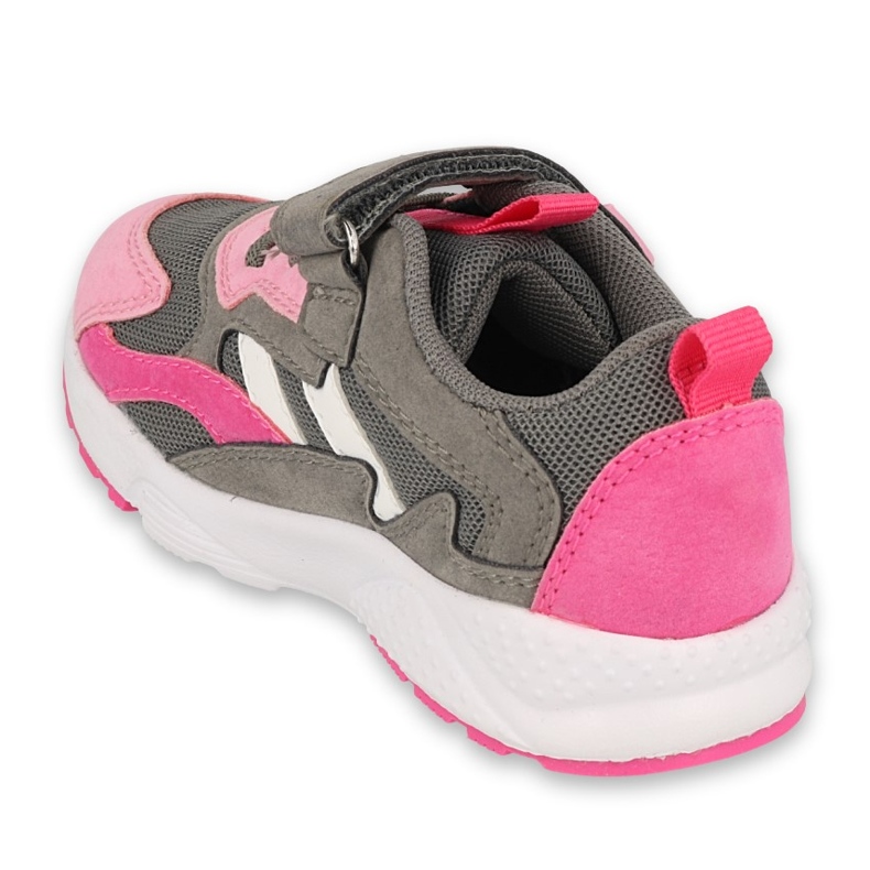 Zapatos befado niño 516P122 rosa gris 2