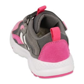 Zapatos befado niño 516X122 rosa gris 1