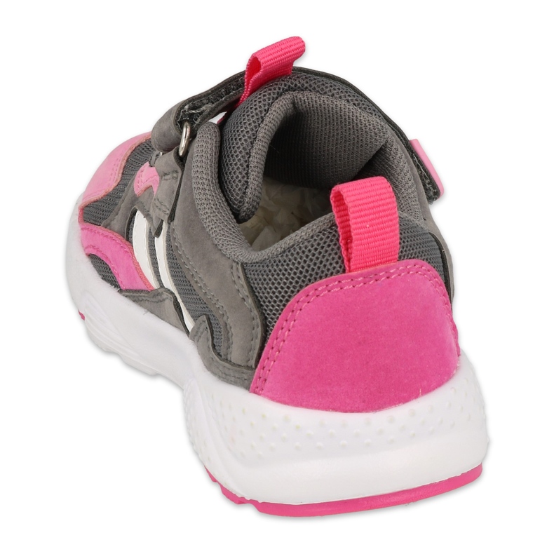 Zapatos befado niño 516X122 rosa gris 1