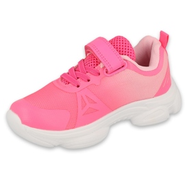 Zapatos de befado de colores para jóvenes 516Q119 rosado 3