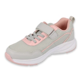 Zapatos befado niño 516Y110 rosa gris 1