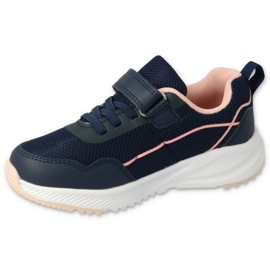 Zapatos befado niño 516Y111 azul marino rosado 1