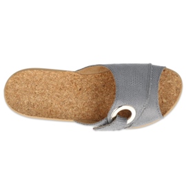 Befado zapatos mujer pu 265D023 gris 3