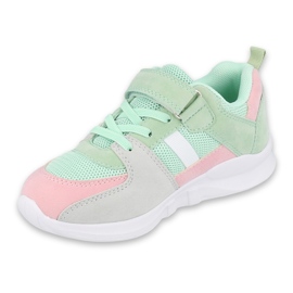 Zapatos befado niño 516Y072 rosado verde 1