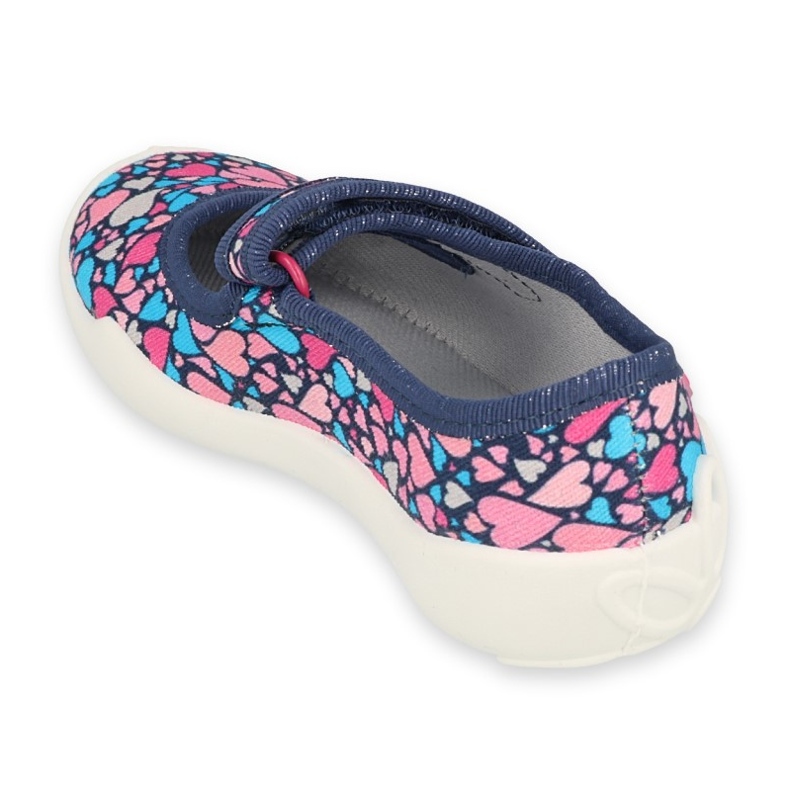 Zapatos befado niño 114X475 azul marino rosa 2