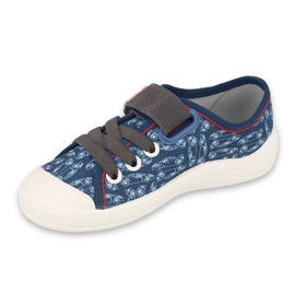Zapatos befado niño 251X193 azul marino gris 1