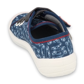 Zapatos befado niño 251X193 azul marino gris 2