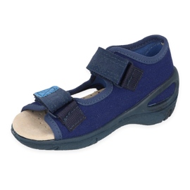 Calzado infantil befado pu 065X170 azul marino azul 1