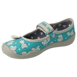 Calzado infantil befado 114X453 gris verde 1