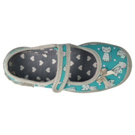 Calzado infantil befado 114X453 gris verde 3