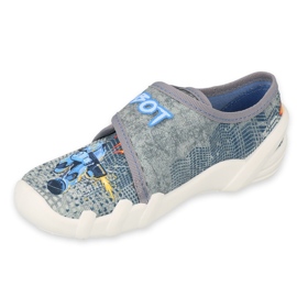 Calzado infantil befado 273X336 azul gris multicolor 1