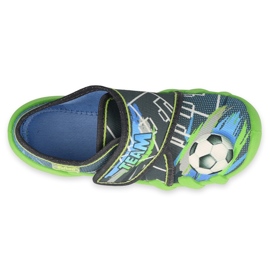 Zapatillas para niños de Befado 273x325 azul gris multicolor verde 3