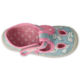 Calzado infantil befado 533P014 azul rosado 3