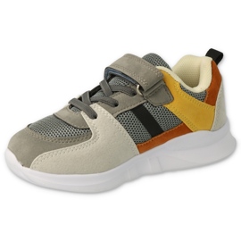 Calzado infantil befado 516X131 gris amarillo 1