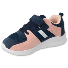 Calzado infantil befado 516Y128 azul marino rosado 2