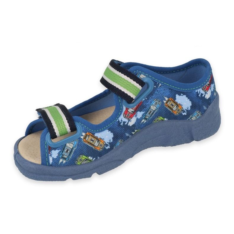 Befado para zapatillas para niños Inserto de cuero 869x163 azul 1
