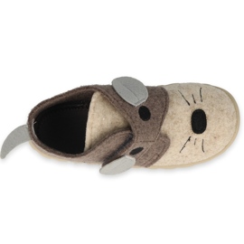 Calzado infantil befado 526P106 beige gris 3