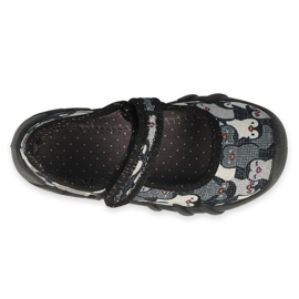 Befado Speedy Children's Slippers 109p239 negro gris 3