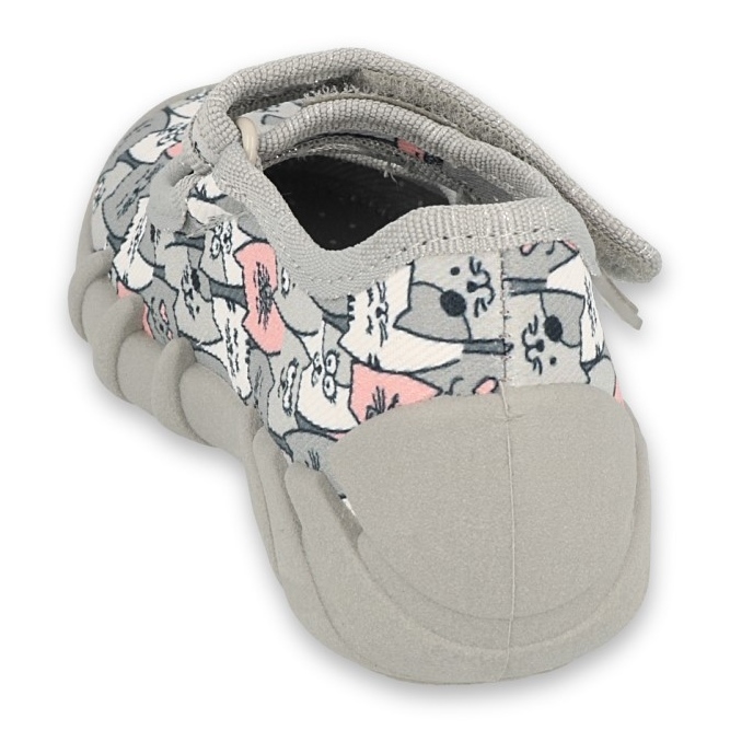 Calzado infantil befado speedy 109P241 rosado gris 2