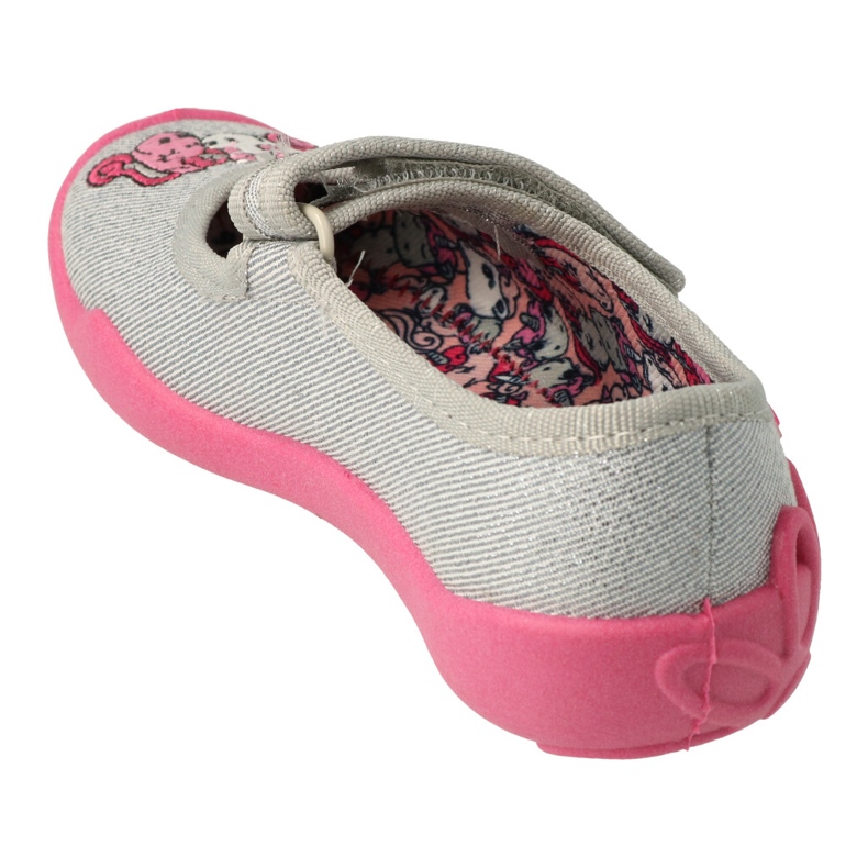 Calzado infantil befado 114X464 plata gris 2