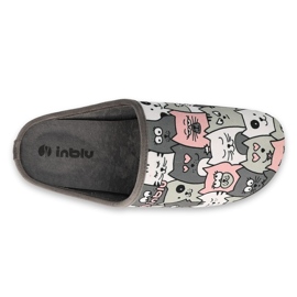 Zapatos de mujer befado 155D200 rosado gris 1