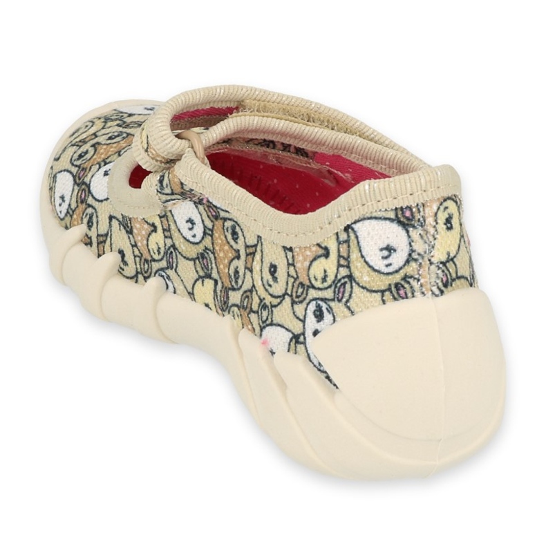 Calzado infantil befado speedy 109P240 beige marrón 2