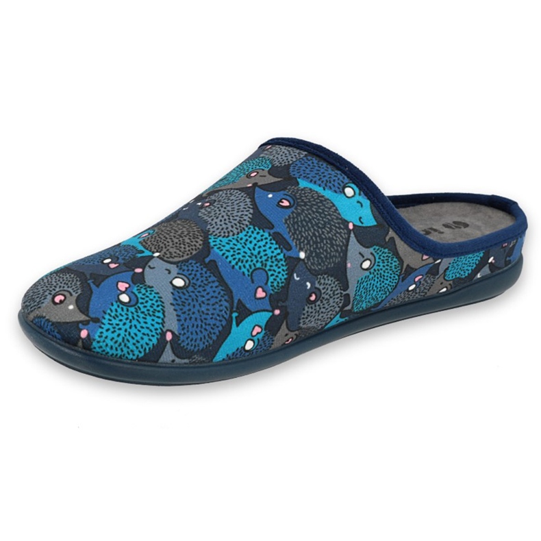 Zapatos de mujer befado 155D204 azul marino azul gris 1