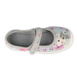 Calzado infantil befado 114X462 rosado gris 4