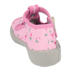 Calzado infantil befado 213P130 rosa gris 2