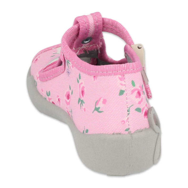 Calzado infantil befado 213P130 rosa gris 2