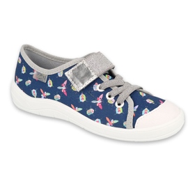 Calzado infantil befado 251Y177 azul marino gris 4