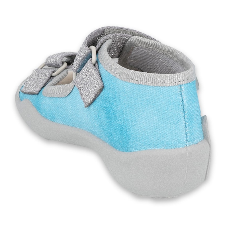 Calzado infantil befado 342P035 azul plata 2