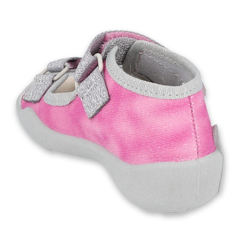 Calzado infantil befado 342P033 rosado plata 2