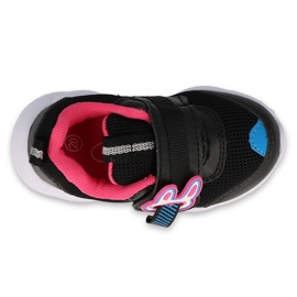Calzado infantil befado 516P092 negro rosado 3