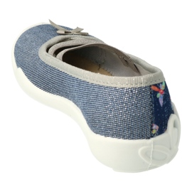 Calzado infantil befado 116X294 azul marino gris 3