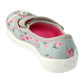 Calzado infantil befado 114X458 rosado gris 2