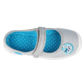 Calzado infantil befado 114X444 azul gris 3