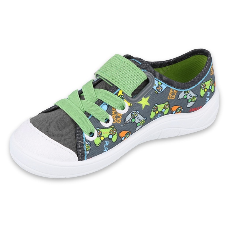 Zapatillas para niños de Befado para velcro 251x164 gris 1