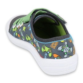 Zapatillas para niños de Befado para velcro 251x164 gris 2