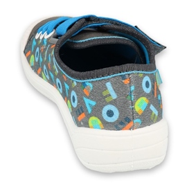 Calzado infantil befado 251Y175 azul gris 2